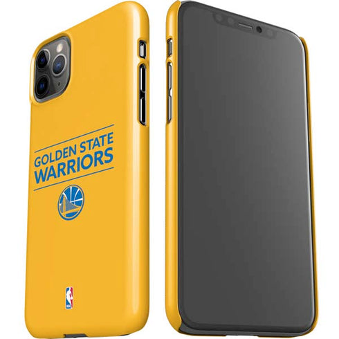 NBA Golden State Warriors Standard - Yellow iPhone 11 Pro Max Lite Case