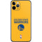 NBA Golden State Warriors Standard - Yellow iPhone 11 Pro Skin