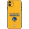 NBA Golden State Warriors Standard - Yellow iPhone 11 Skin
