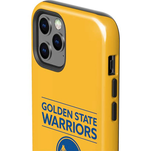 NBA Golden State Warriors Standard - Yellow iPhone 12 Pro Impact Case