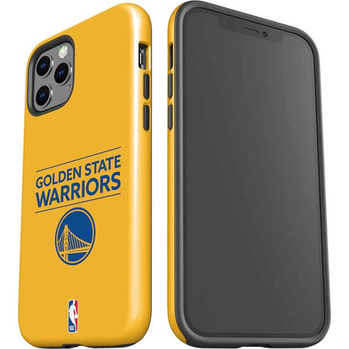 NBA Golden State Warriors Standard - Yellow iPhone 12 Pro Max Impact Case