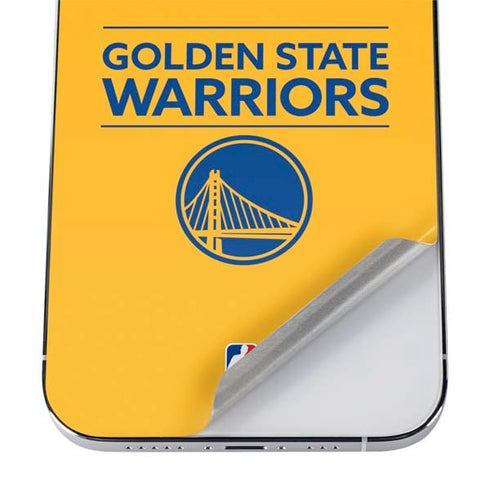 NBA Golden State Warriors Standard - Yellow iPhone 12 Pro Max Skin