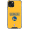 NBA Golden State Warriors Standard - Yellow iPhone 13 Clear Case