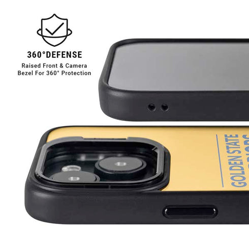 NBA Golden State Warriors Standard - Yellow iPhone 13 Kickstand Case