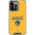 NBA Golden State Warriors Standard - Yellow iPhone 13 Pro Clear Case