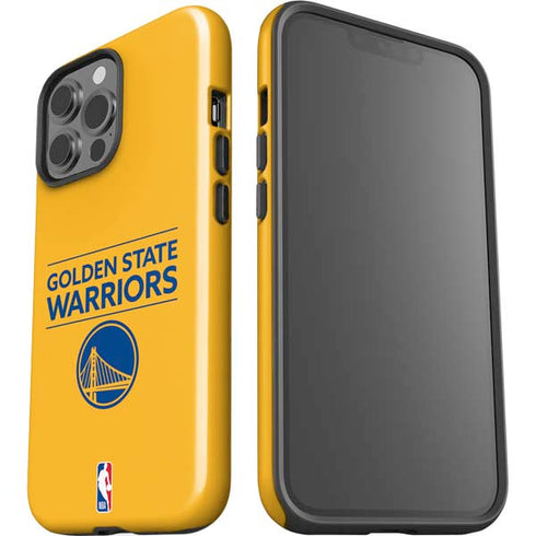 NBA Golden State Warriors Standard - Yellow iPhone 13 Pro Max Impact Case