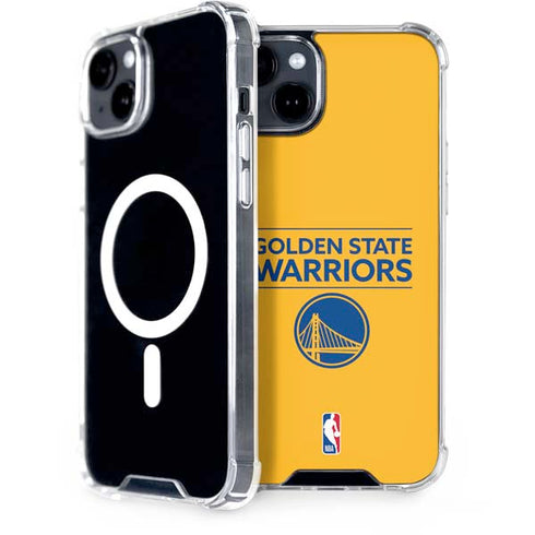 NBA Golden State Warriors Standard - Yellow iPhone 14 Plus MagSafe Case