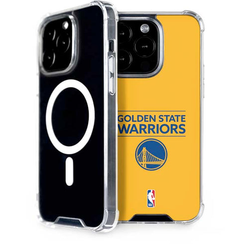 NBA Golden State Warriors Standard - Yellow iPhone 14 Pro MagSafe Case