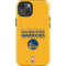 NBA Golden State Warriors Standard - Yellow iPhone 15 Plus Impact Case