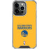 NBA Golden State Warriors Standard - Yellow iPhone 15 Pro Clear Case