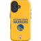 NBA Golden State Warriors Standard - Yellow iPhone 16 Impact Case