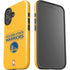 NBA Golden State Warriors Standard - Yellow iPhone 16 Plus Impact Case
