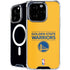 NBA Golden State Warriors Standard - Yellow iPhone 16 Pro MagSafe Case
