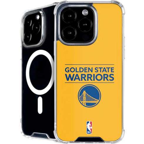 NBA Golden State Warriors Standard - Yellow iPhone 16 Pro Max MagSafe Case
