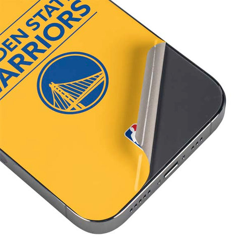 NBA Golden State Warriors Standard - Yellow iPhone 16 Pro Max Skin