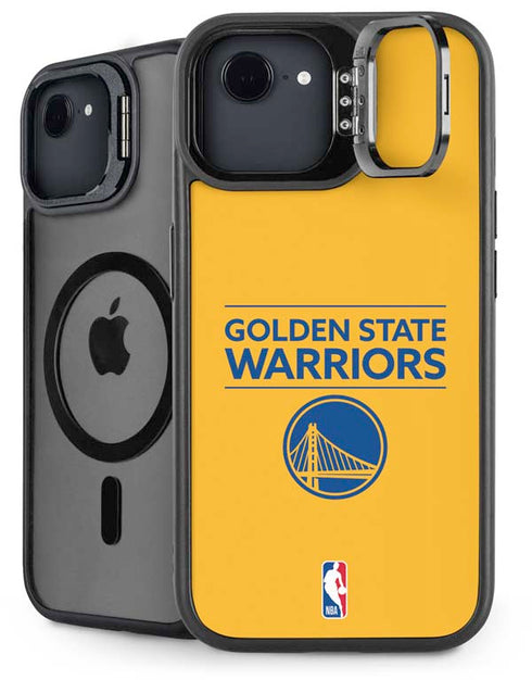 NBA Golden State Warriors Standard - Yellow iPhone 16e Kickstand Case