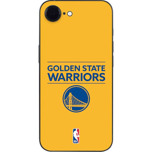 NBA Golden State Warriors Standard - Yellow iPhone 16e Skin