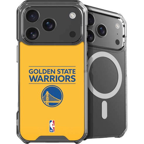 NBA Golden State Warriors Standard - Yellow iPhone 18 Pro MagSafe Case