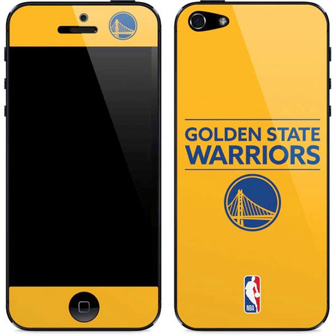 NBA Golden State Warriors Standard - Yellow iPhone 5/5s/5SE Skin