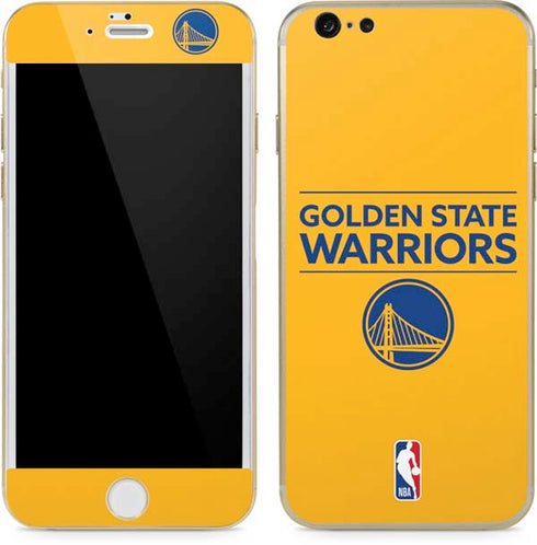 NBA Golden State Warriors Standard - Yellow iPhone 6/6s Skin