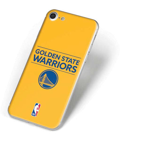 NBA Golden State Warriors Standard - Yellow iPhone 8 Skin