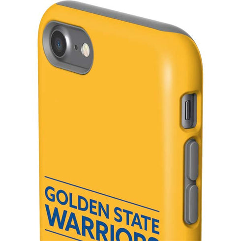 NBA Golden State Warriors Standard - Yellow iPhone SE (2nd & 3rd Gen) Pro Case