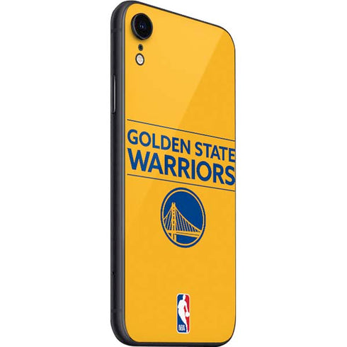 NBA Golden State Warriors Standard - Yellow iPhone SE (2nd & 3rd Gen) Skin