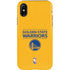 NBA Golden State Warriors Standard - Yellow iPhone X Pro Case