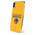 NBA Golden State Warriors Standard - Yellow iPhone X Skin