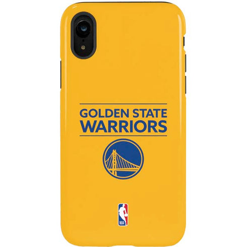 NBA Golden State Warriors Standard - Yellow iPhone XR Pro Case