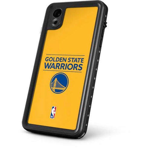 NBA Golden State Warriors Standard - Yellow iPhone XR Waterproof Case