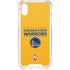NBA Golden State Warriors Standard - Yellow iPhone XS Clear Case