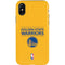 NBA Golden State Warriors Standard - Yellow iPhone XS Pro Case