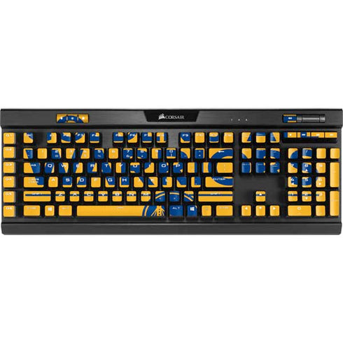 NBA Golden State Warriors Standard - Yellow K95 RGB PLATINUM Mechanical Gaming Keyboard Skin
