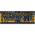 NBA Golden State Warriors Standard - Yellow K95 RGB PLATINUM Mechanical Gaming Keyboard Skin