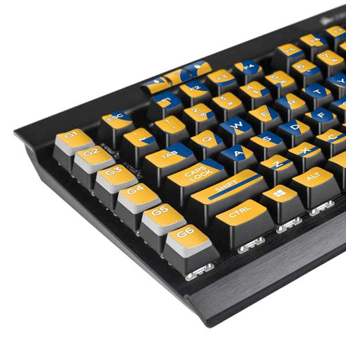 NBA Golden State Warriors Standard - Yellow K95 RGB PLATINUM Mechanical Gaming Keyboard Skin