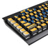 NBA Golden State Warriors Standard - Yellow K95 RGB PLATINUM Mechanical Gaming Keyboard Skin