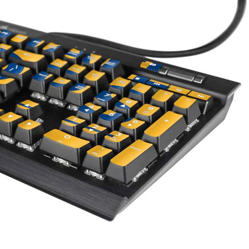 NBA Golden State Warriors Standard - Yellow K95 RGB PLATINUM Mechanical Gaming Keyboard Skin