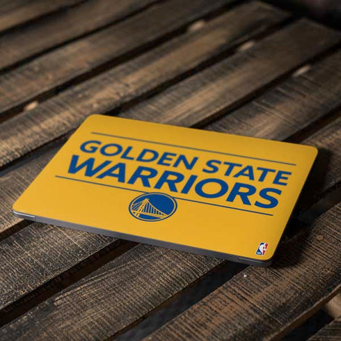 NBA Golden State Warriors Standard - Yellow Apple MacBook Air Skin