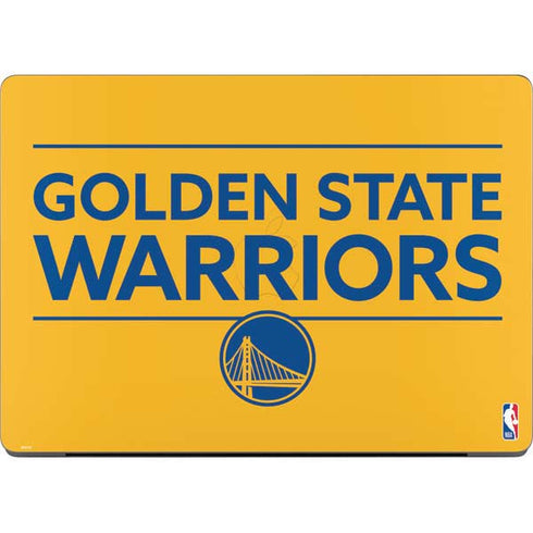 NBA Golden State Warriors Standard - Yellow Apple MacBook Pro 14-inch Skin