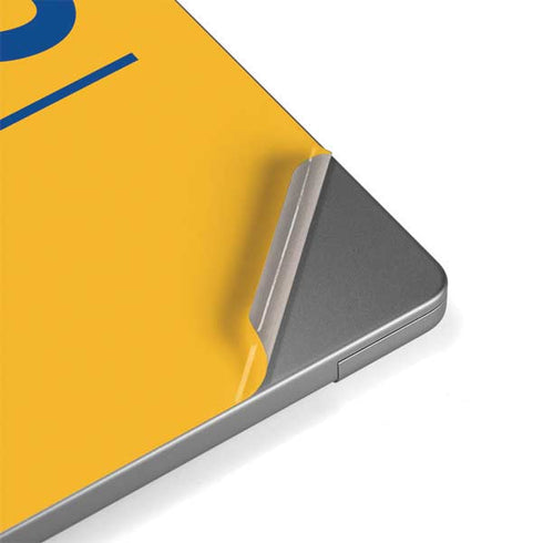 NBA Golden State Warriors Standard - Yellow MacBook Pro 14in (2021-24) Skin