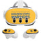 NBA Golden State Warriors Standard - Yellow Meta Quest 3 Skin