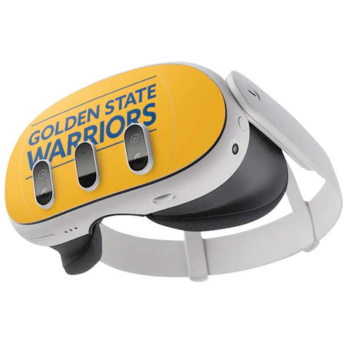 NBA Golden State Warriors Standard - Yellow Meta Quest 3 Skin