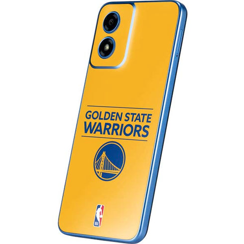 NBA Golden State Warriors Standard - Yellow Moto G Play 4G (2024) Skin