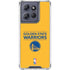 NBA Golden State Warriors Standard - Yellow Moto G Power 5G (2025) Clear Case