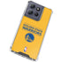 NBA Golden State Warriors Standard - Yellow Moto G Power 5G (2025) Clear Case
