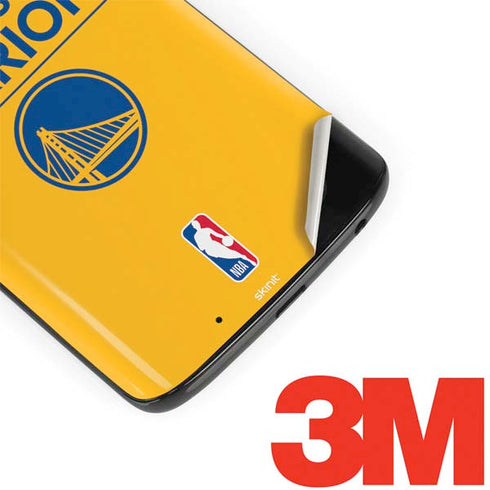 NBA Golden State Warriors Standard - Yellow Moto G6 Skin