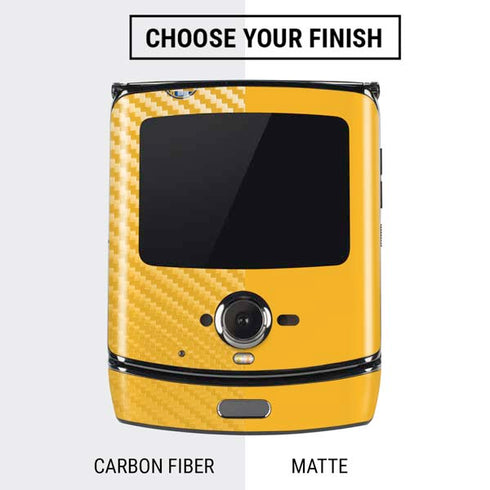 NBA Golden State Warriors Standard - Yellow Motorola RAZR Skin