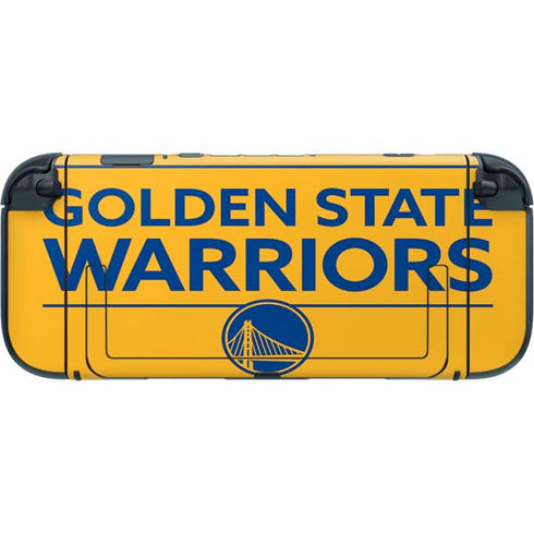 NBA Golden State Warriors Standard - Yellow Nintendo Switch 2 (2025) with Joy-Con Skin