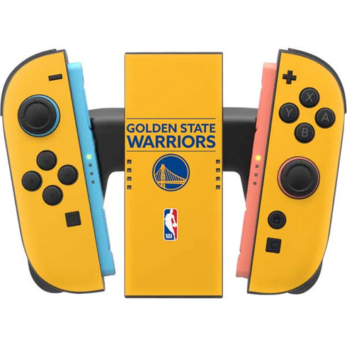 NBA Golden State Warriors Standard - Yellow Nintendo Switch 2 (2025) Joy-Con Controller Skin